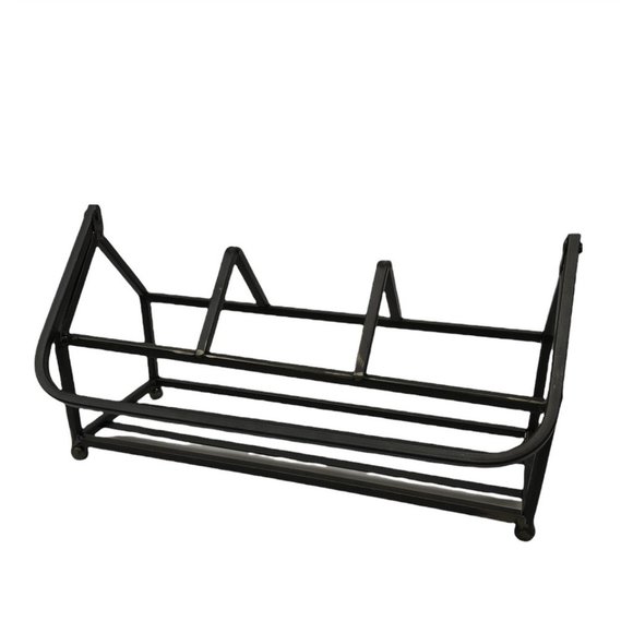 Apothecary Bottles, 3 Piece Set with Metal Stand Holder with Handle - Picture 4 of 4